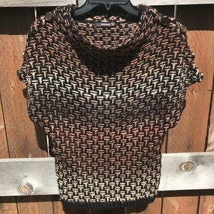 Kerisma Woven Short Sleeve Sweater Size M